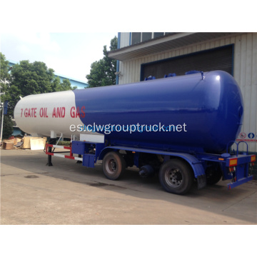 Tanque de leche de acero inoxidable / remolque cisterna de transporte de combustible